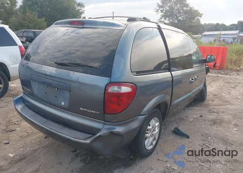 2002 Dodge Caravan Sport из США, поврежденный, VIN 1B4GP453X2B633226